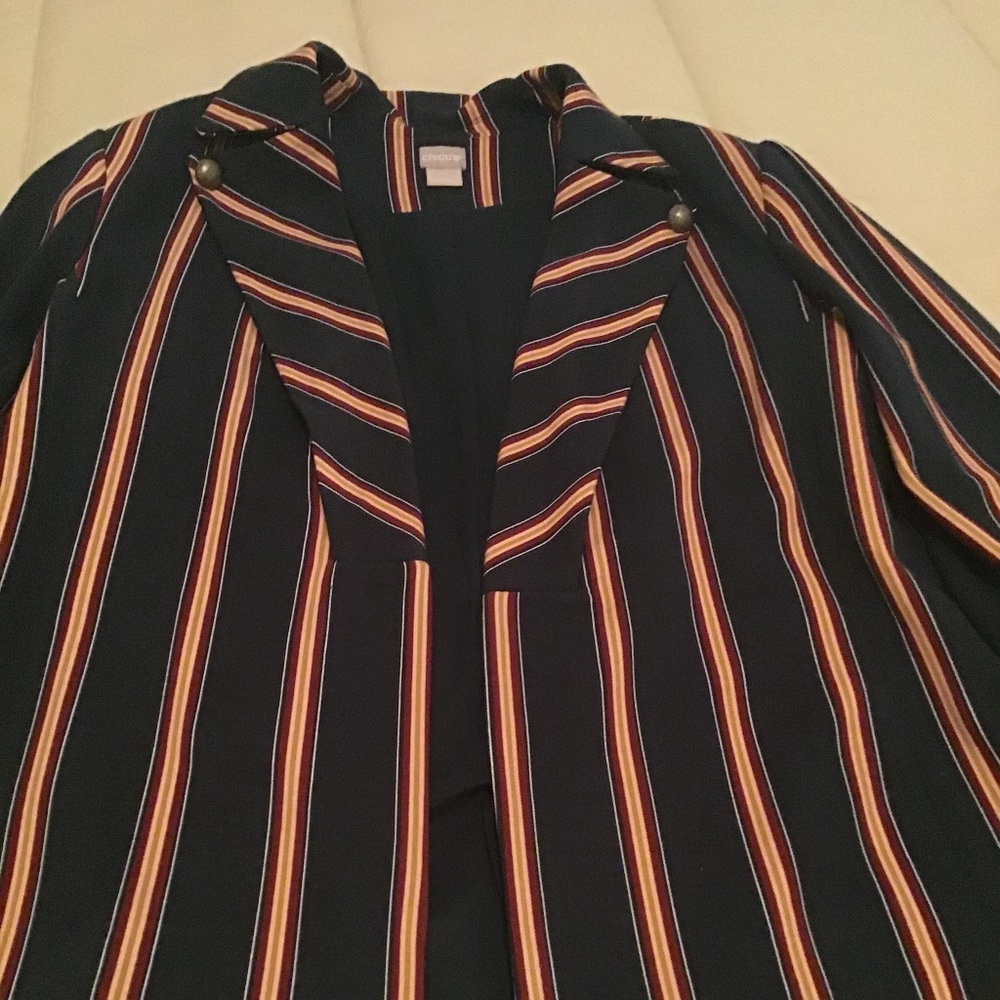 Chico’s StripedJacket